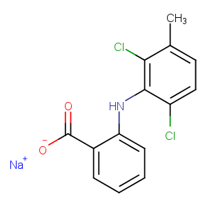 Meclofenamic acid sodium | Gap Junction Protein | COX | TargetMol