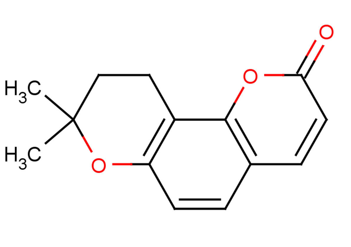 二氢邪蒿内酯,8,8-dimethyl-9,10-dihydropyrano[2,3-h]chromen-2-one