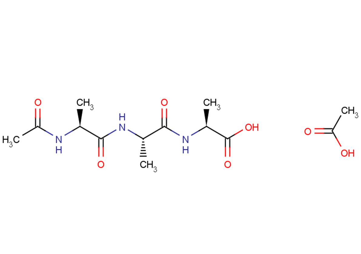 Acetyltrialanine acetate