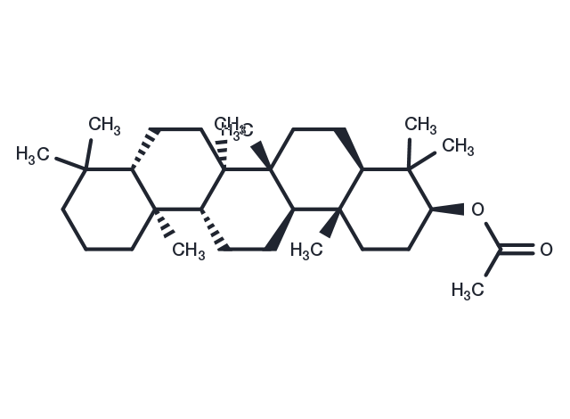 Tetrahymanol acetate Chemical Structure