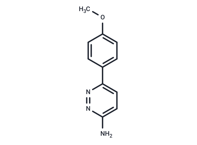 6-(4-Methoxyphenyl)-3-pyridazinamine Chemical Structure