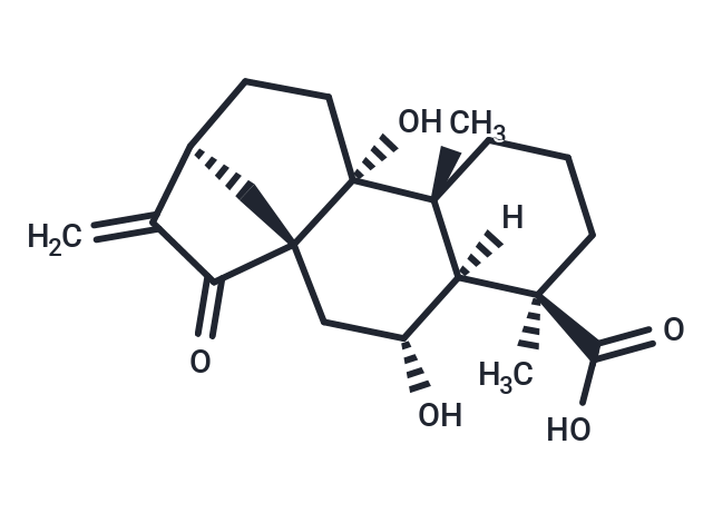 TargetMol Chemical Structure ent-6,9-Dihydroxy-15-oxo-16-kauren-19-oic acid