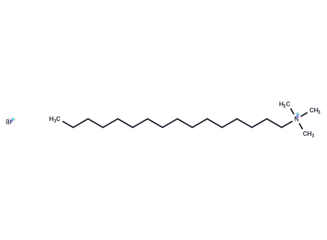 Cetrimonium bromide Chemical Structure