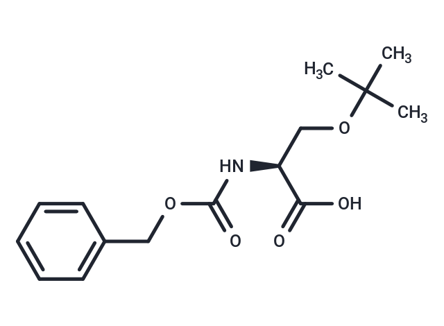 (S)-2-(((Benzyloxy)carbonyl)amino)-3-(tert-butoxy)propanoic acid Chemical Structure