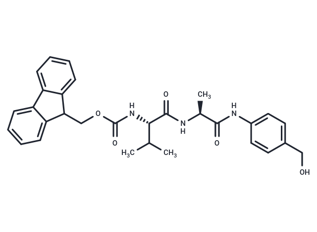 TargetMol Chemical Structure Fmoc-Val-Ala-PAB-OH