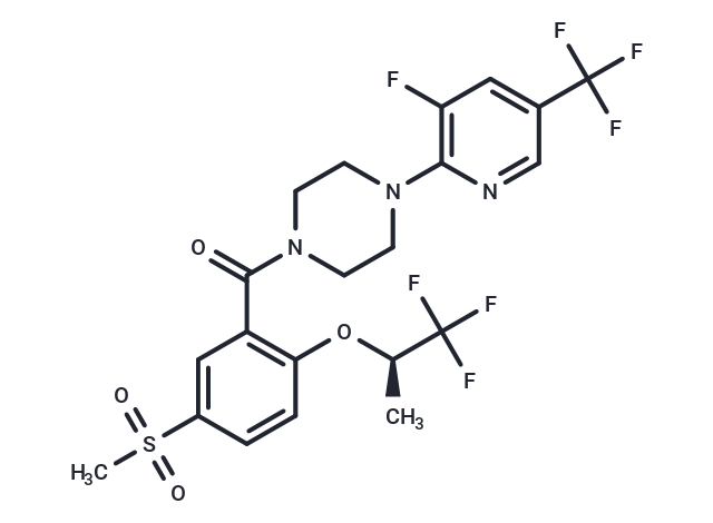 TargetMol Chemical Structure Bitopertin (R enantiomer)