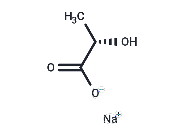(L)-Sodium lactate Chemical Structure