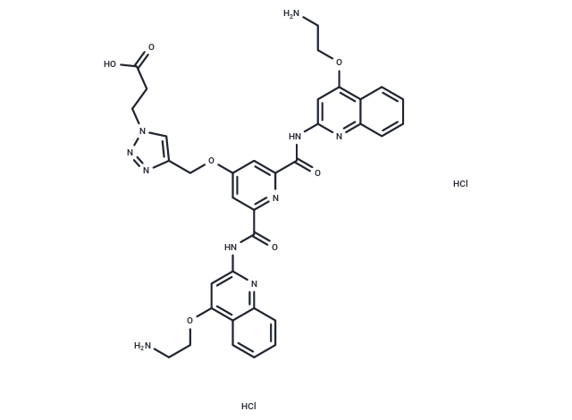 TargetMol Chemical Structure Carboxy-pyridostatin 2HCl