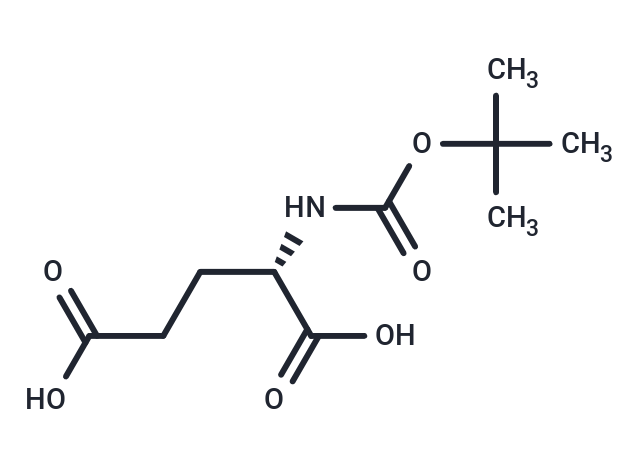 Boc-Glu-OH Chemical Structure