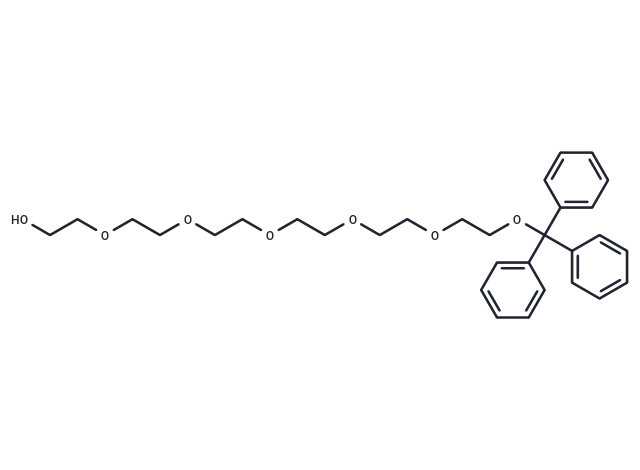 TargetMol Chemical Structure Tr-PEG6-OH