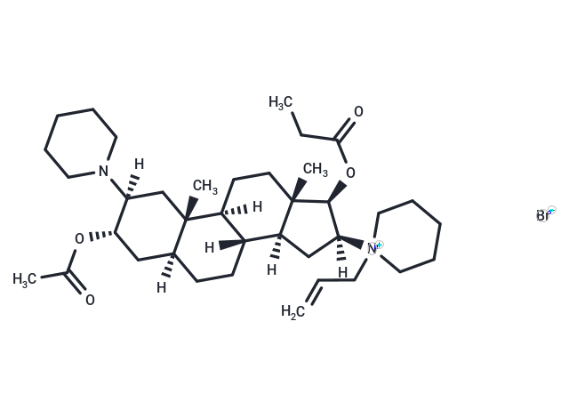 Rapacuronium bromide Chemical Structure