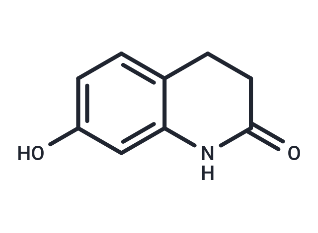 7-Hydroxy-3,4-dihydro-2(1H)-quinolinone Chemical Structure