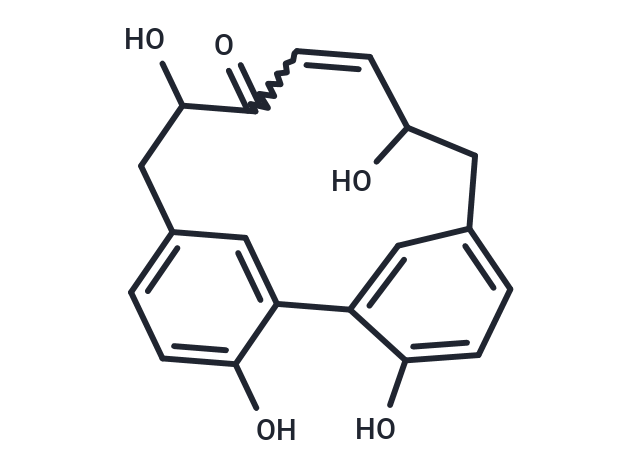 Dihydroxyalnusone Chemical Structure