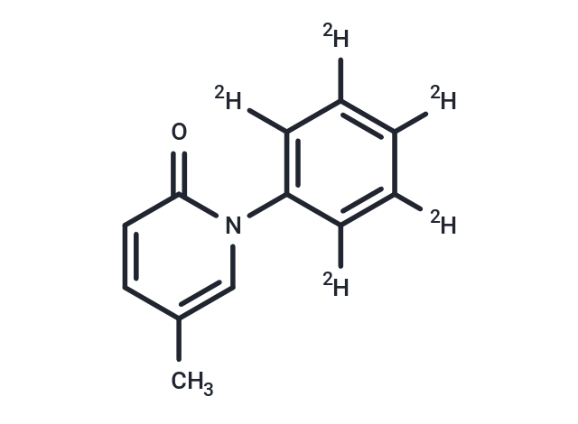 TargetMol Chemical Structure Pirfenidone-d5