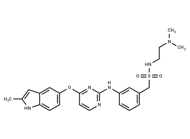 Sulfatinib Chemical Structure