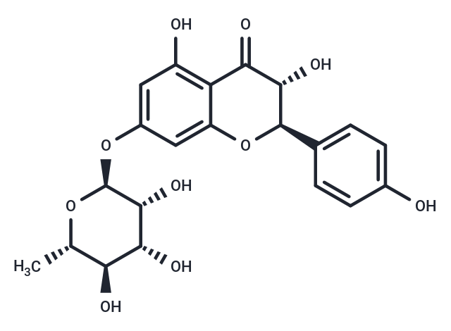 TargetMol Chemical Structure Aromadendrin 7-O-rhamnoside