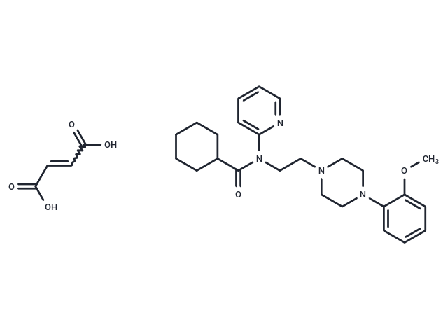 WAY-100635 maleate Chemical Structure