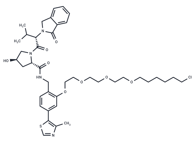 TargetMol Chemical Structure HaloPROTAC3