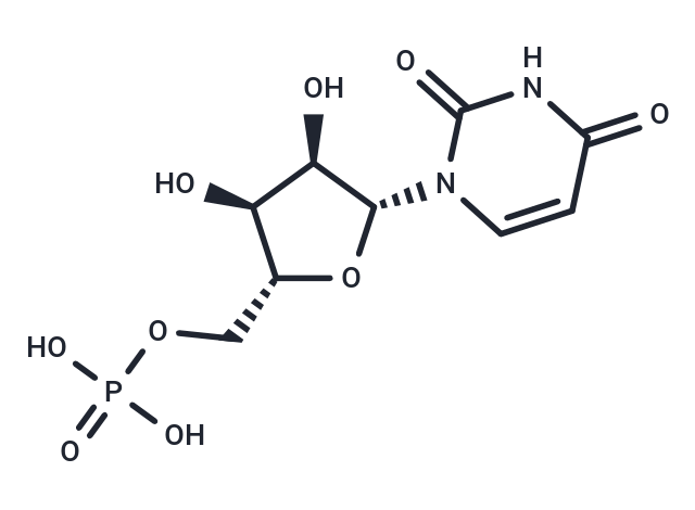 Uridine 5'-monophosphate Chemical Structure