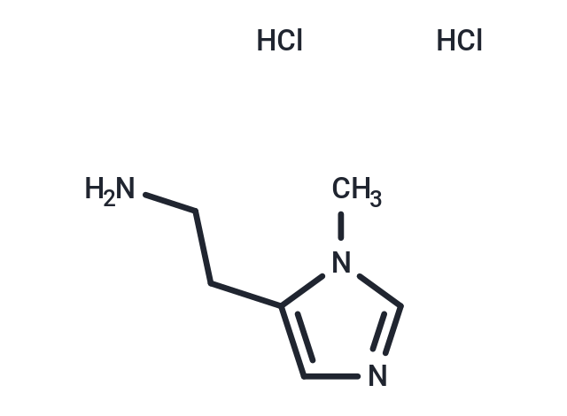3-Methylhistamine dihydrochloride Chemical Structure