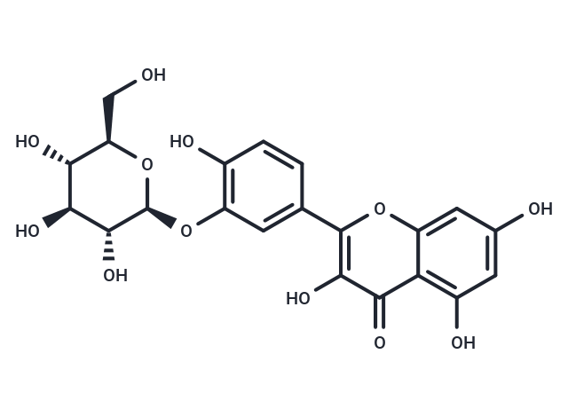 TargetMol Chemical Structure Quercetin-3'-glucoside
