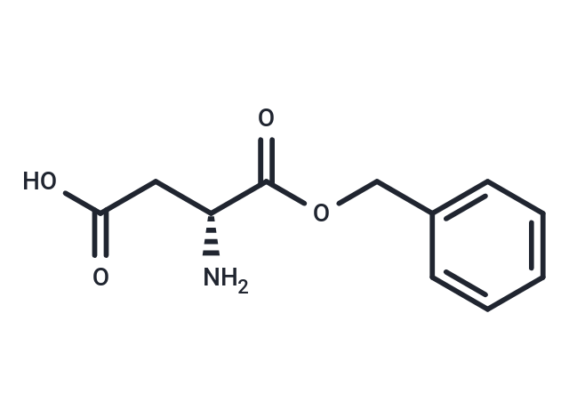(R)-3-Amino-4-(benzyloxy)-4-oxobutanoic acid Chemical Structure