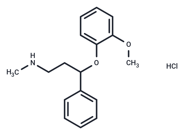 Nisoxetine hydrochloride Chemical Structure