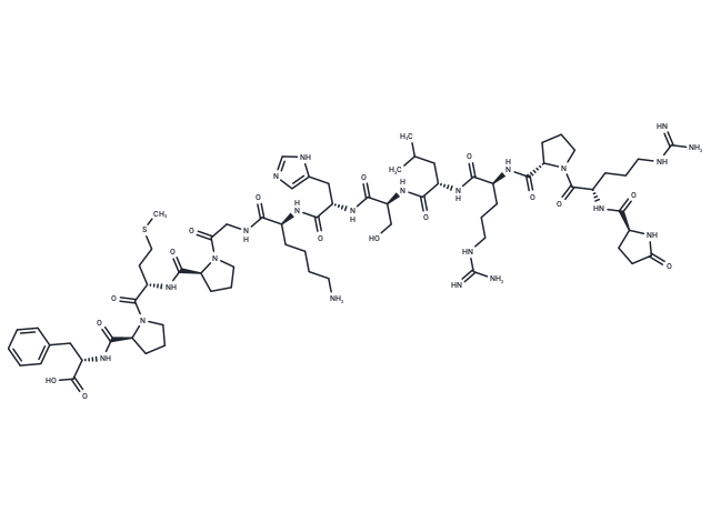 TargetMol Chemical Structure [Pyr1]-Apelin-13
