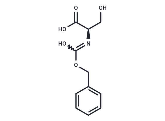 (R)-2-(((Benzyloxy)carbonyl)amino)-3-hydroxypropanoic acid Chemical Structure