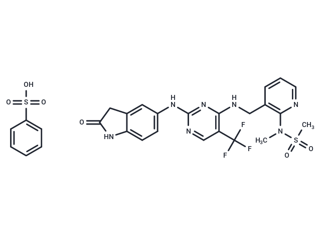 PF-562271 besylate Chemical Structure