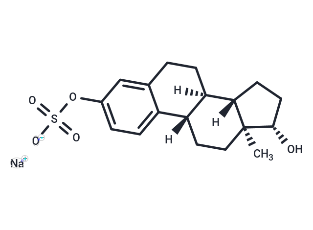 17β-Estradiol sulfate sodium Chemical Structure