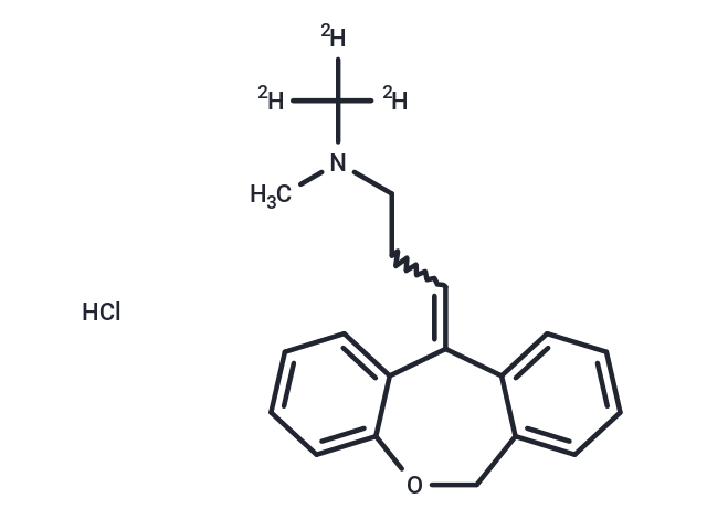 Doxepin D3 Hydrochloride Chemical Structure