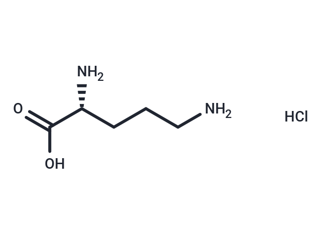 D-Ornithine hydrochloride Chemical Structure