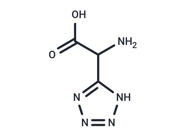 (RS)-(Tetrazol-5-yl)glycine Chemical Structure