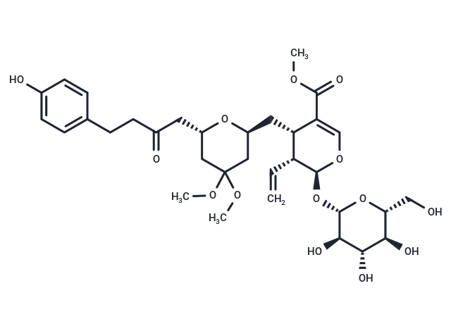 TargetMol Chemical Structure Hydrangenoside A dimethyl acetal