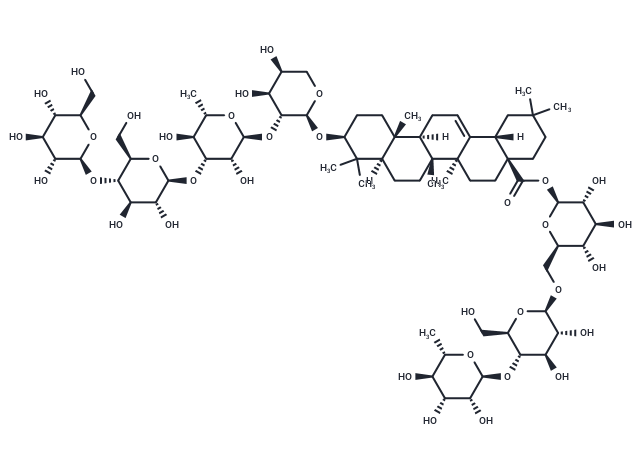 TargetMol Chemical Structure Raddeanoside R17