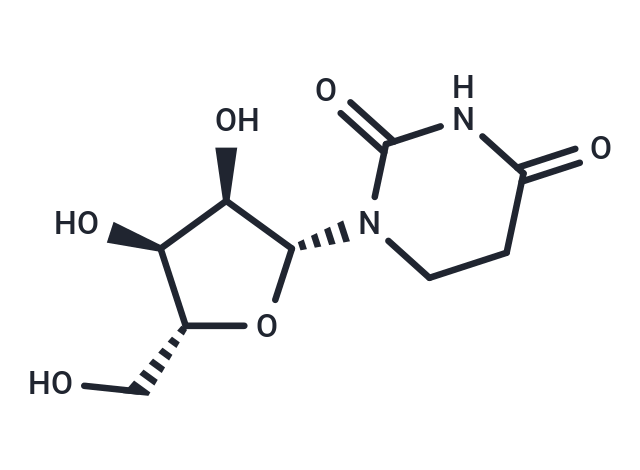 5,6-Dihydrouridine Chemical Structure