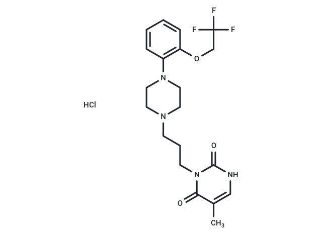 RS 100329 hydrochloride Chemical Structure