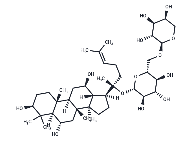 Ginsenoside F3 Chemical Structure