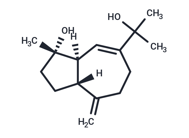 TargetMol Chemical Structure 4β,12-Dihydroxyguaian-6,10-diene