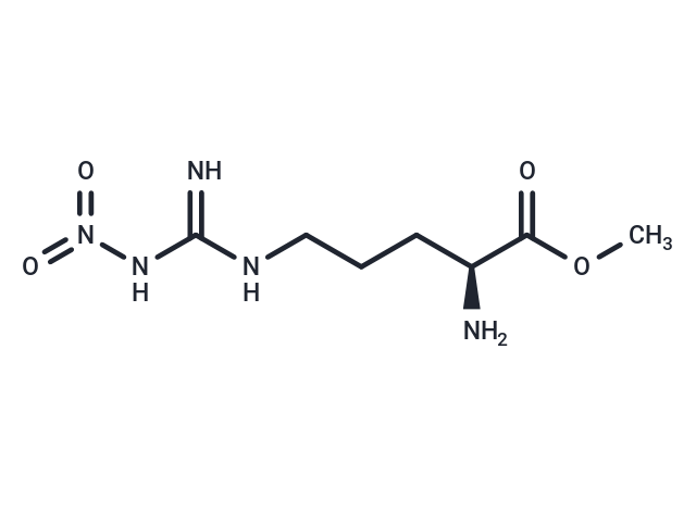 NG-Nitroarginine methyl ester Chemical Structure