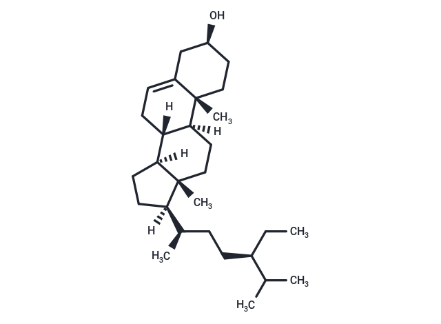 Beta-Sitosterol Chemical Structure