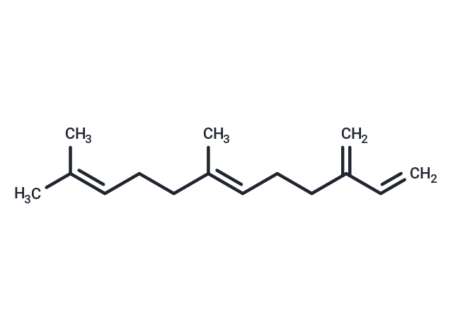 (E)-β-Farnesene Chemical Structure