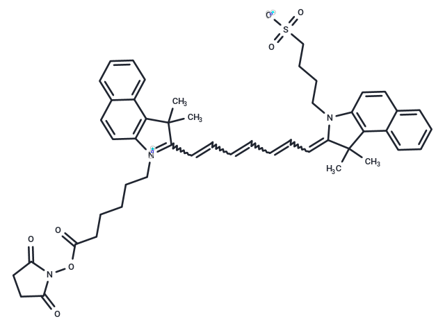 ICG-OSu Chemical Structure