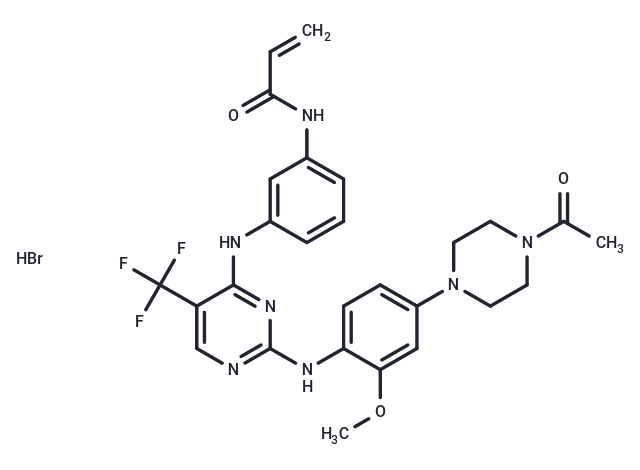 Rociletinib hydrobromide Chemical Structure