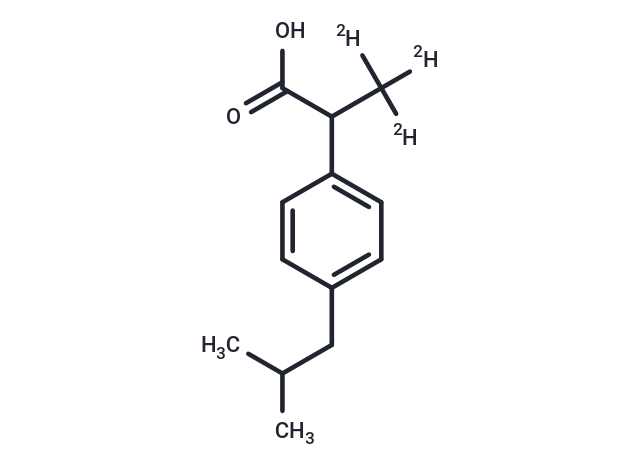 TargetMol Chemical Structure Ibuprofen-d3