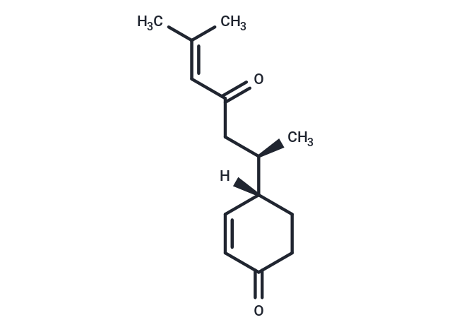 TargetMol Chemical Structure 4-(6-Methyl-4-oxohept-5-en-2-yl)cyclohex-2-en-1-one