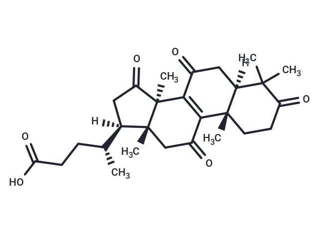 Lucidenic acid F Chemical Structure