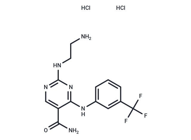 Syk Inhibitor II dihydrochloride Chemical Structure