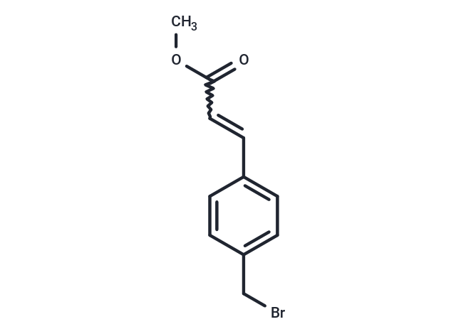 Methyl 3-(4-(bromomethyl)phenyl)acrylate Chemical Structure